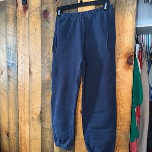Navy Blue Jogger Pants